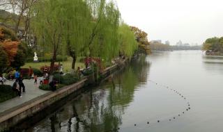 杭州西湖在杭州的什么位置
